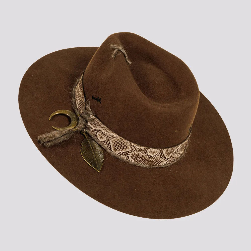 Shiloh | Womens Wool Felt Rancher Fedora Hat