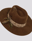 Shiloh | Womens Wool Felt Rancher Fedora Hat