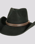 Showdown | Mens Crushable Wool Felt Western Outback Cowboy Hat