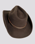 Showdown | Mens Crushable Wool Felt Western Outback Cowboy Hat