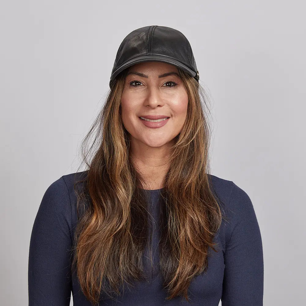 Sidecar | Womens Leather Cap