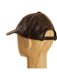 Sidecar | Womens Brown Leather Cap