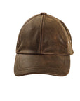 Sidecar | Womens Brown Leather Cap