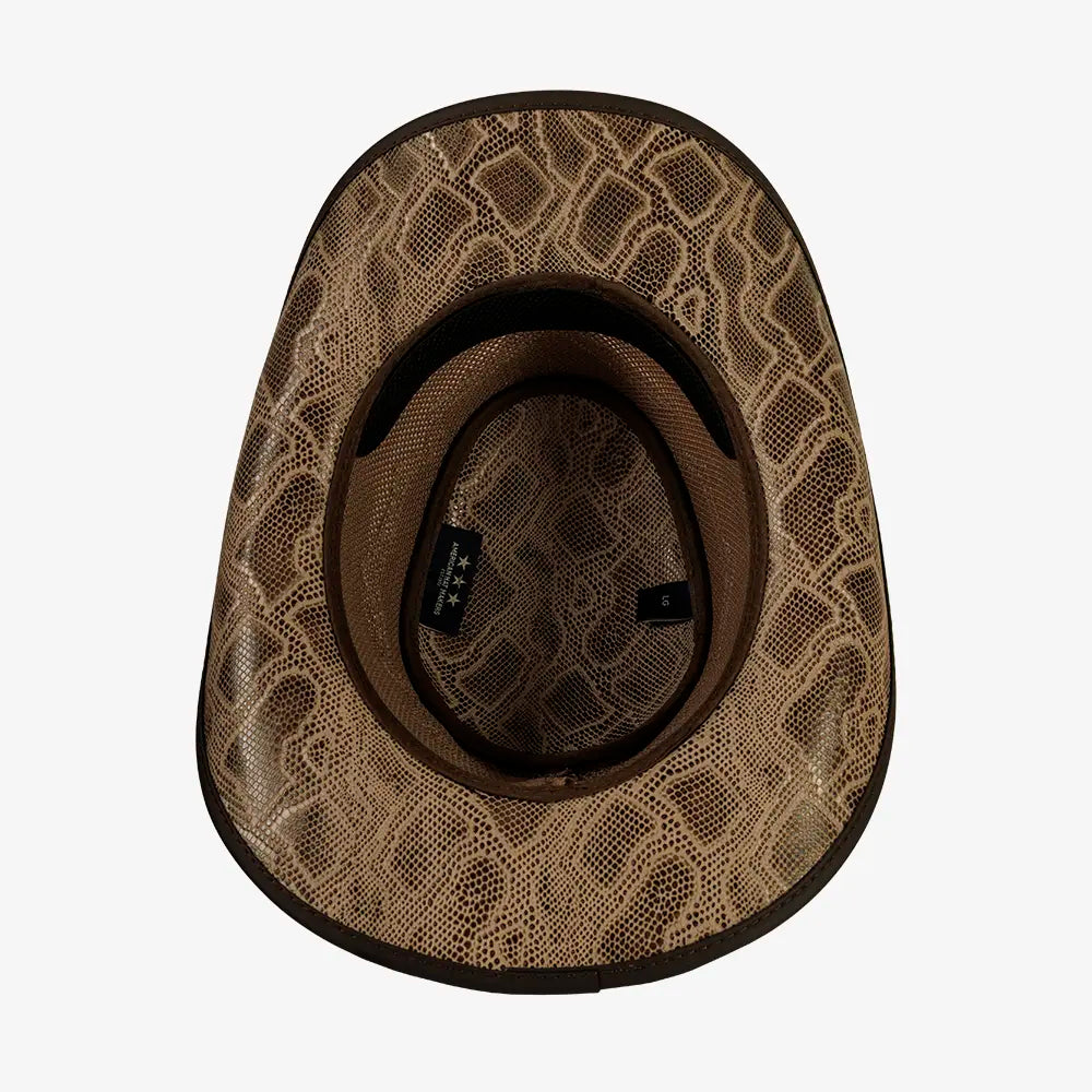 Sierra | Womens American Leather Cowgirl Hat