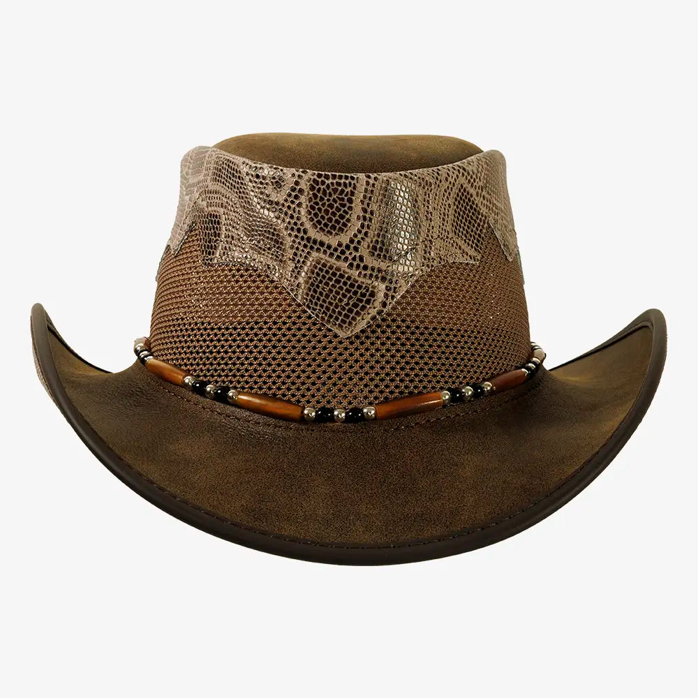Sierra | Womens American Leather Cowgirl Hat