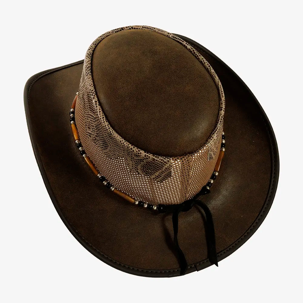 Sierra | Womens American Leather Cowgirl Hat