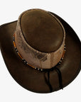 Sierra | Womens American Leather Cowgirl Hat