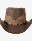 Sierra | Womens American Leather Cowgirl Hat