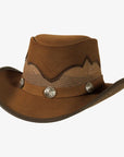 Sierra | Mens American Leather Cowboy Hat