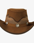 Sierra | Womens American Leather Cowgirl Hat