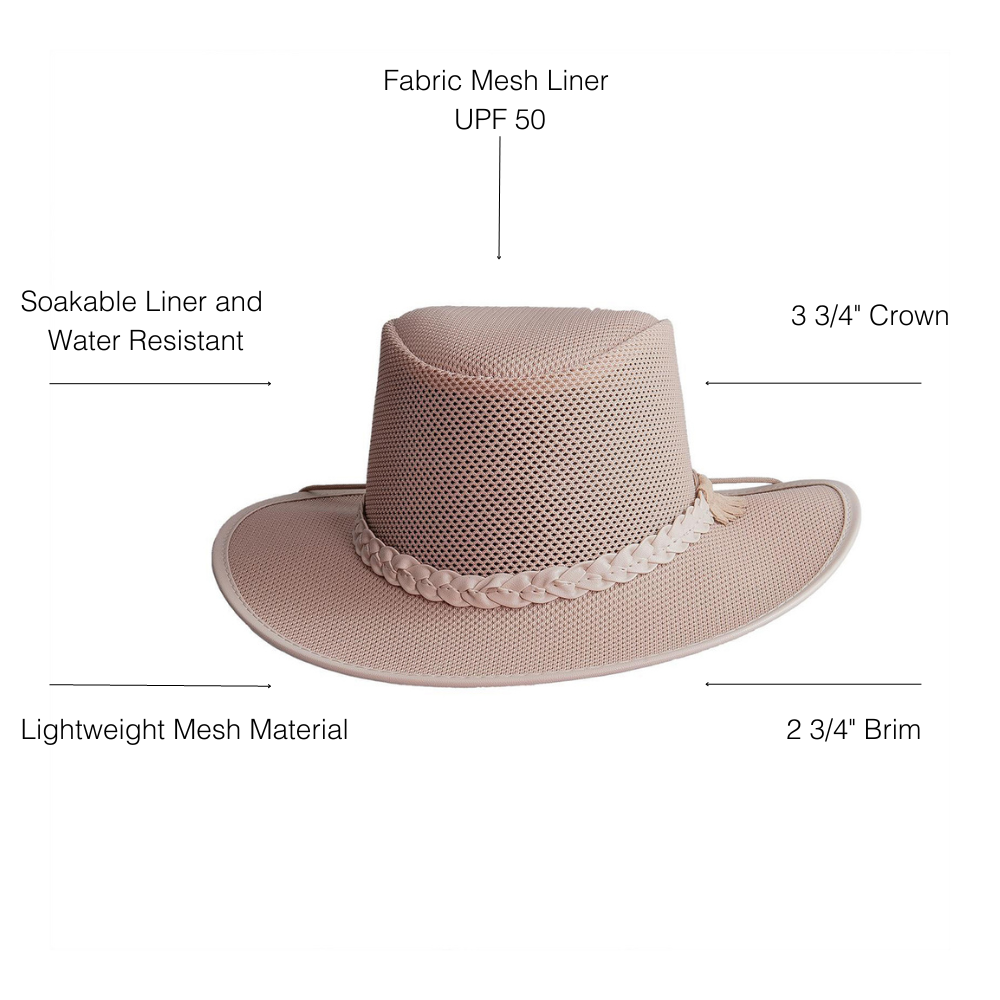 4 brim top sun hat