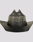 Stallion | Mens Navy Bangora Straw Western Cowboy Hat