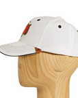 Stay Humble White Cap Side View