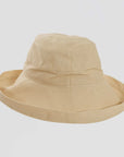  Sunny Womens Sun Hat Natural Back VIew