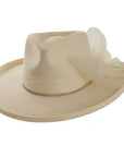 Sweetheart Felt Fedora Hat Front Angled View