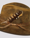 Tate | Mens Genuine Leather Cowboy Hat