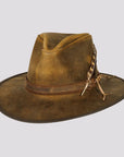 Tate | Mens Genuine Leather Cowboy Hat