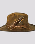 Tate | Mens Genuine Leather Cowboy Hat