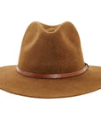 Traveler Chestnut Felt Hat Front View