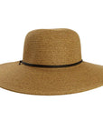 Trevi Toast Straw Sun Hat Side View