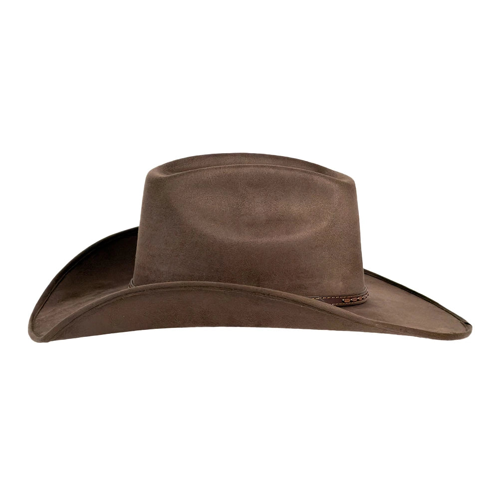 Trigger | Mens Faux Suede Cowboy Hat