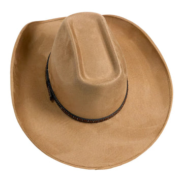 Trigger | Mens Faux Suede Cowboy Hat