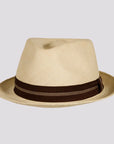 Trinidad | Mens Genuine Panama Stingy Brim Fedora Hat