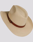 Tulsa | Mens Woven Canvas Cotton Australiano Cowboy Hat