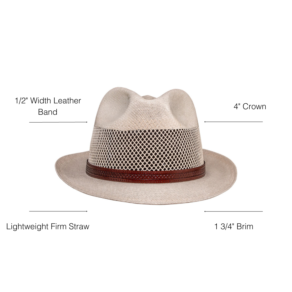 Fedora hat size hot sale chart