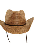Tycoon Cowboy Straw Hat Front View