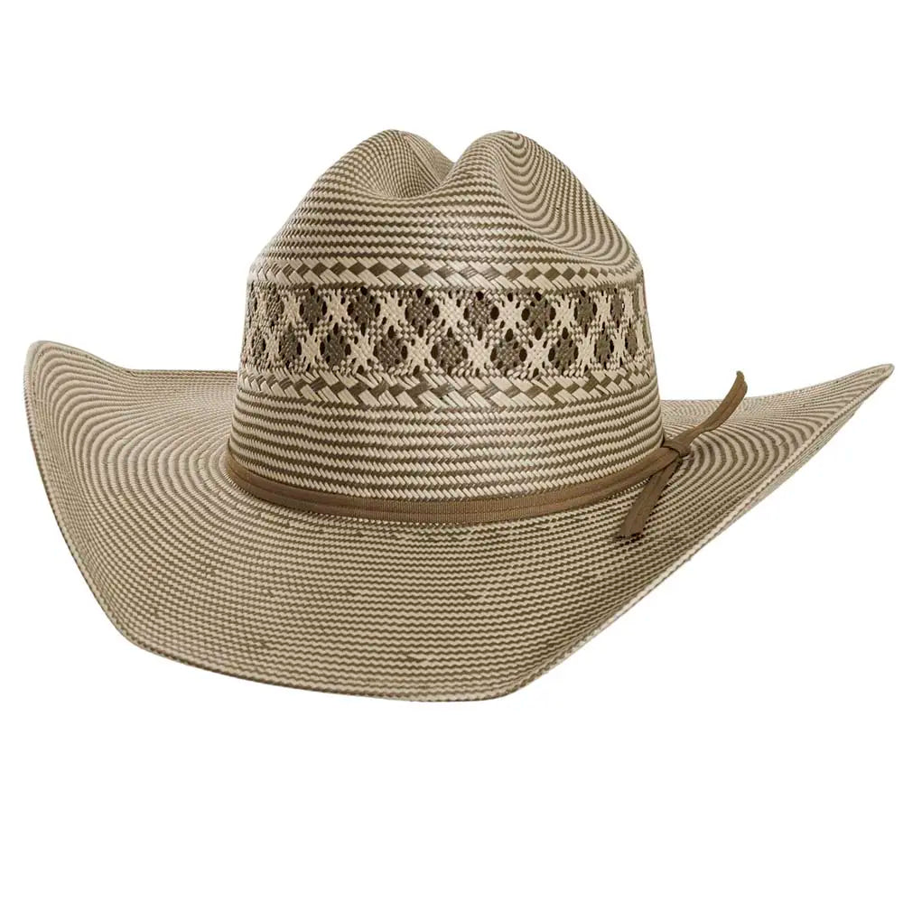 Waco Womens Straw Cowboy Hat Angled View
