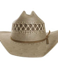 Waco Mens Straw Cowboy Hat Front View