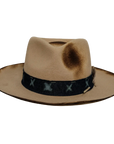 wanderer cream cowboy hat angled view