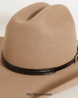 Whipstitch Brown Hat Band