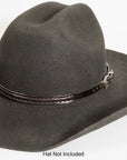 Whipstitch Brown Hat Band