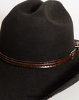 Whipstitch Brown Hat Band