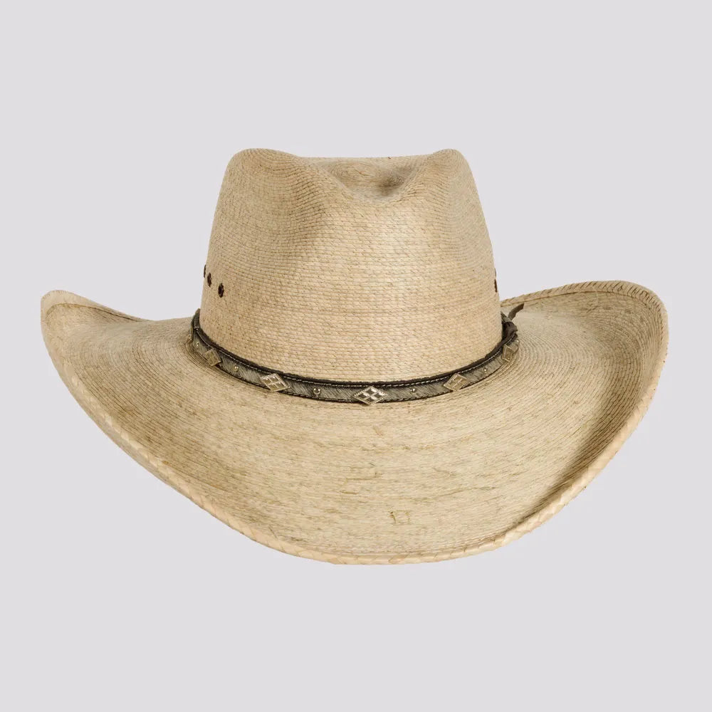 Wyatt | Mens Fine Mexican Palm Tycoon Cowboy Hat