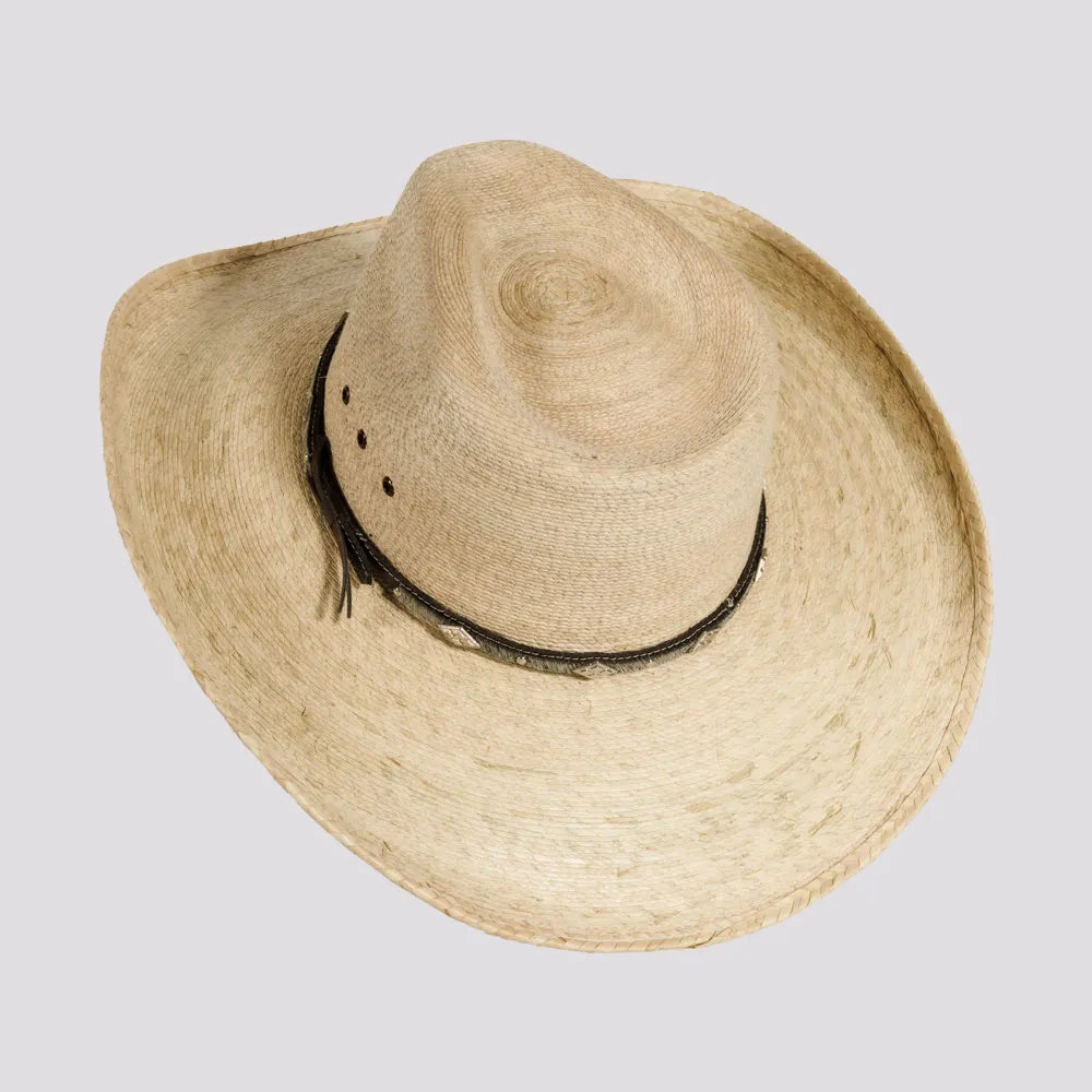 Wyatt | Mens Fine Mexican Palm Tycoon Cowboy Hat