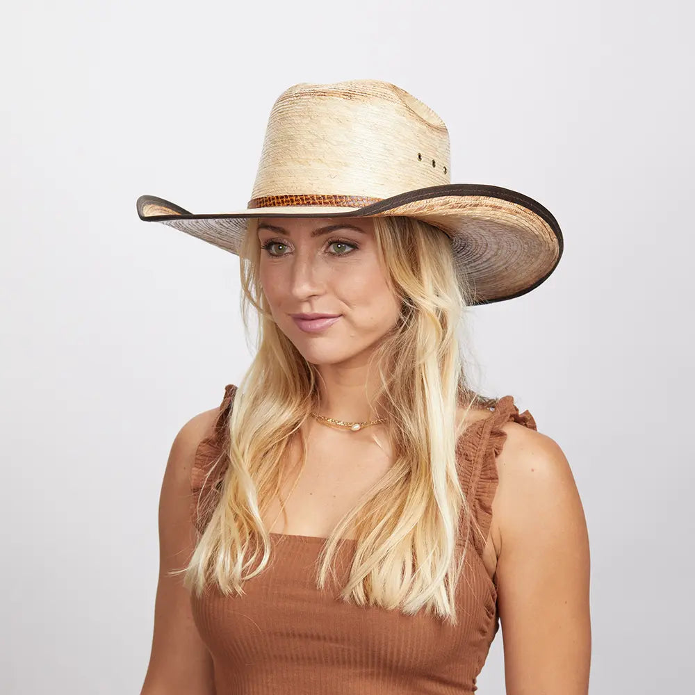Yuma | Womens Palm Leaf Cowgirl Hat