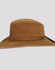 Zephyr | Mens Genuine Suede Leather Outback Hat