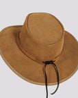 Zephyr | Mens Genuine Suede Leather Outback Hat