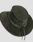 Zephyr | Mens Genuine Suede Leather Outback Hat