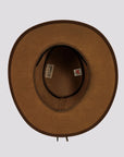 Zephyr | Mens Genuine Suede Leather Outback Hat