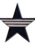 AHM Single Star Blue Magnetic Hat Pin