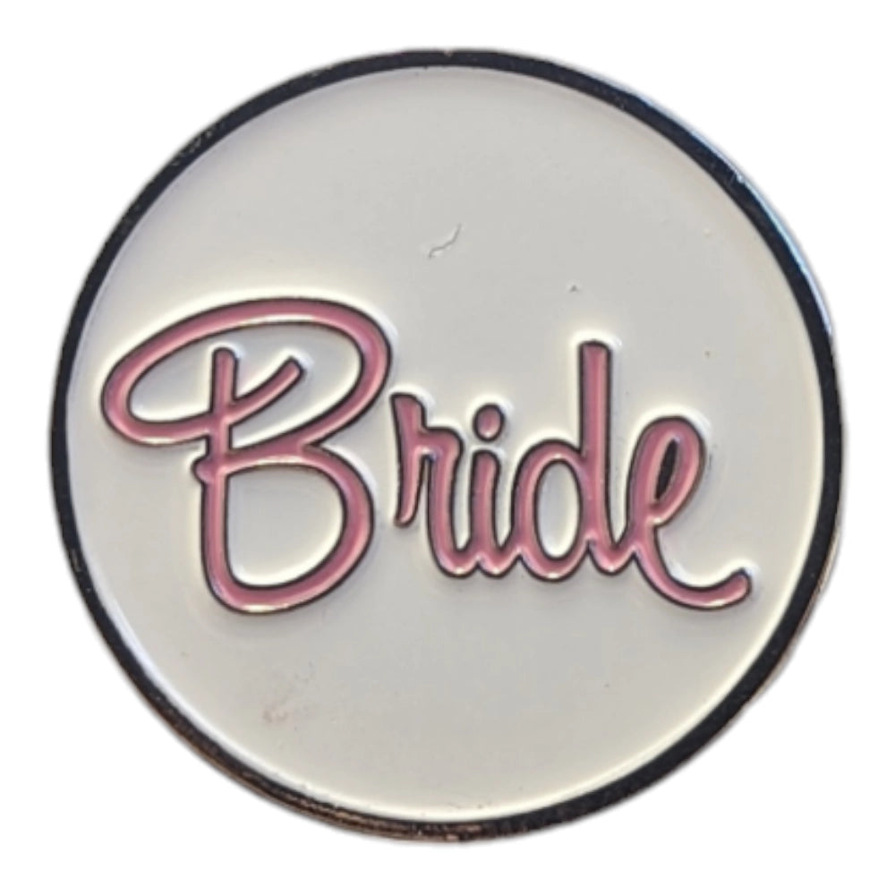Bride Magnetic Hat Pin