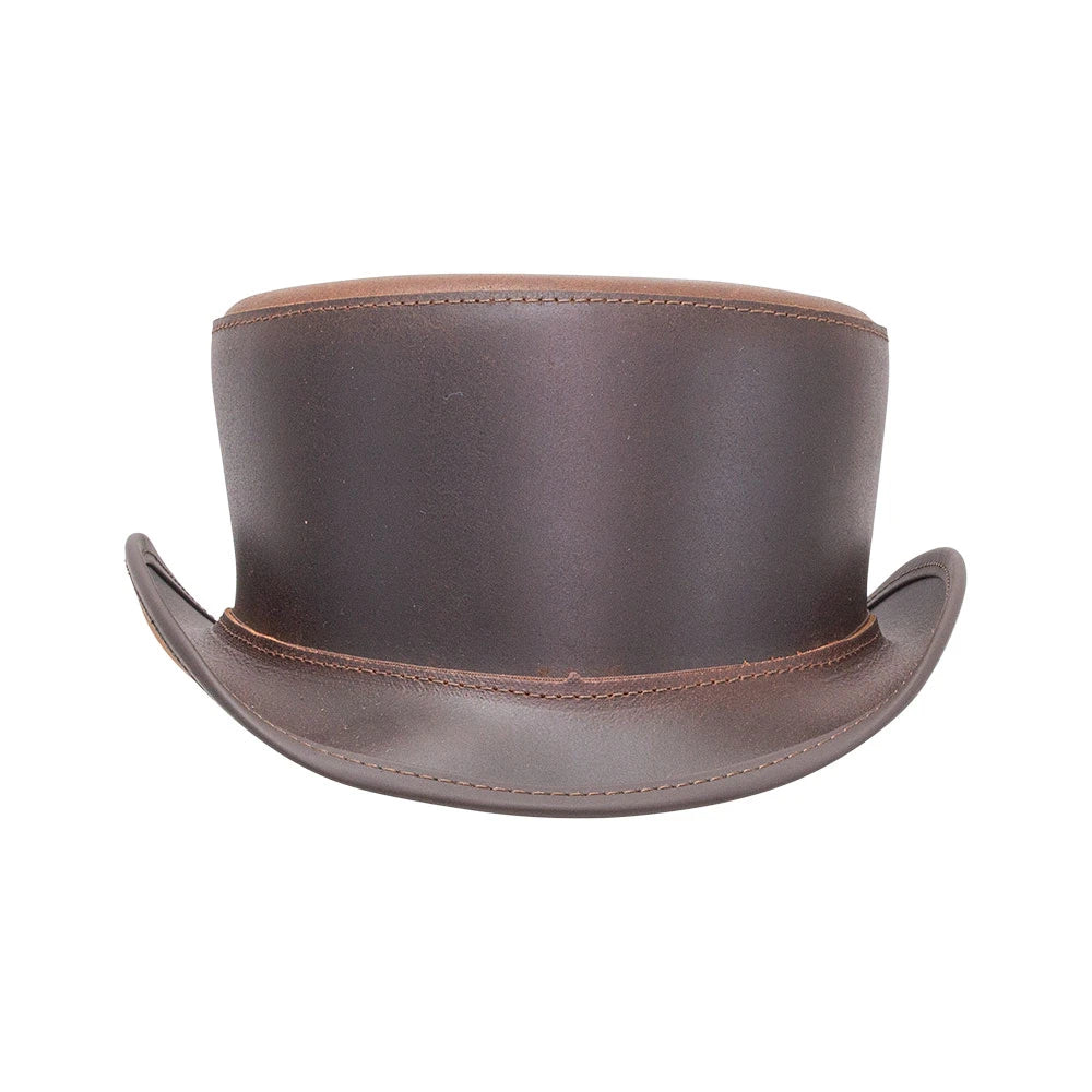 Bromley | Womens Leather Top Hat