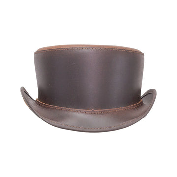 Bromley | Womens Leather Top Hat