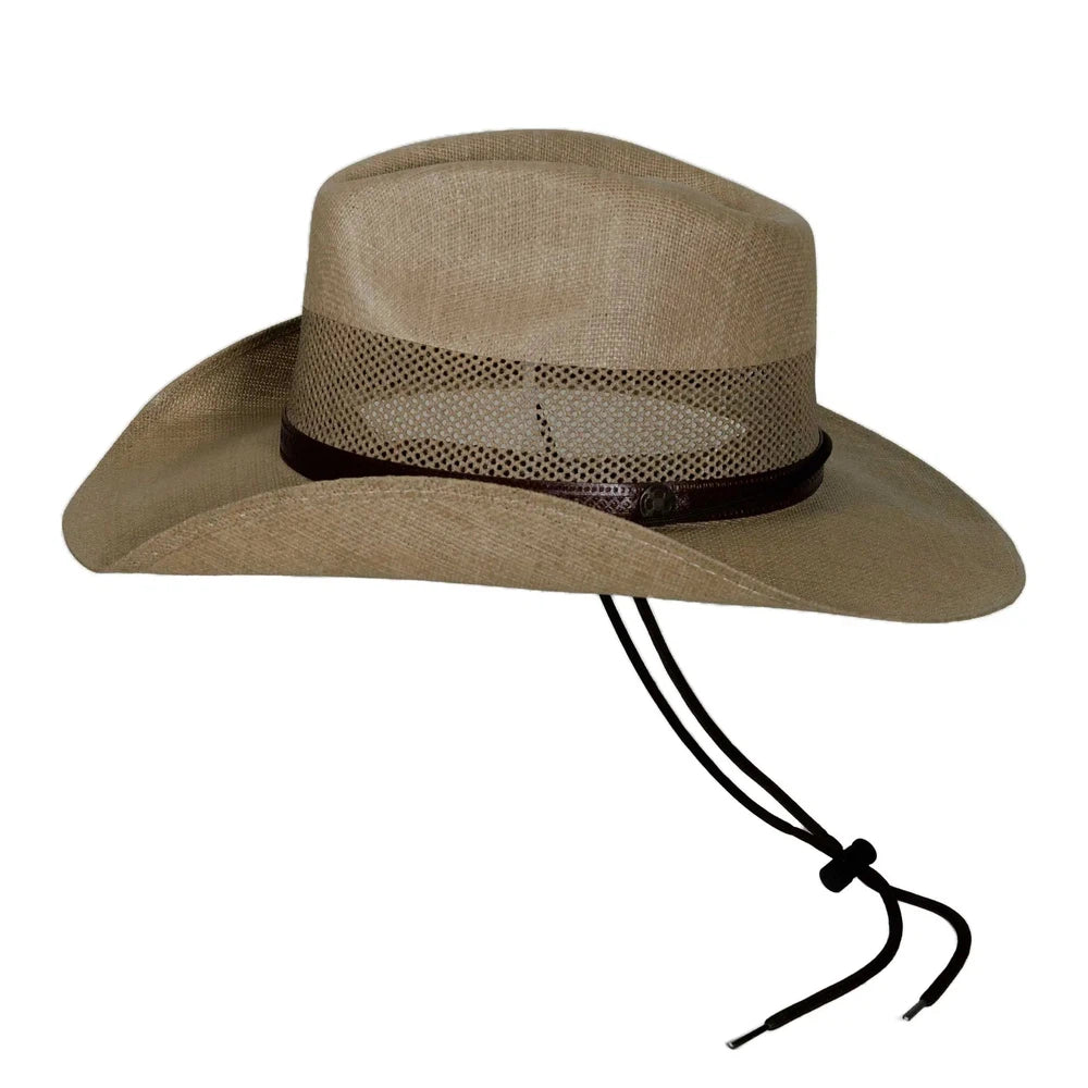 Florence | Western Curled Womens Straw Cowgirl Hat – American Hat Makers