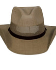 Florence Curl Tan Cowboy Hat Side Angled View