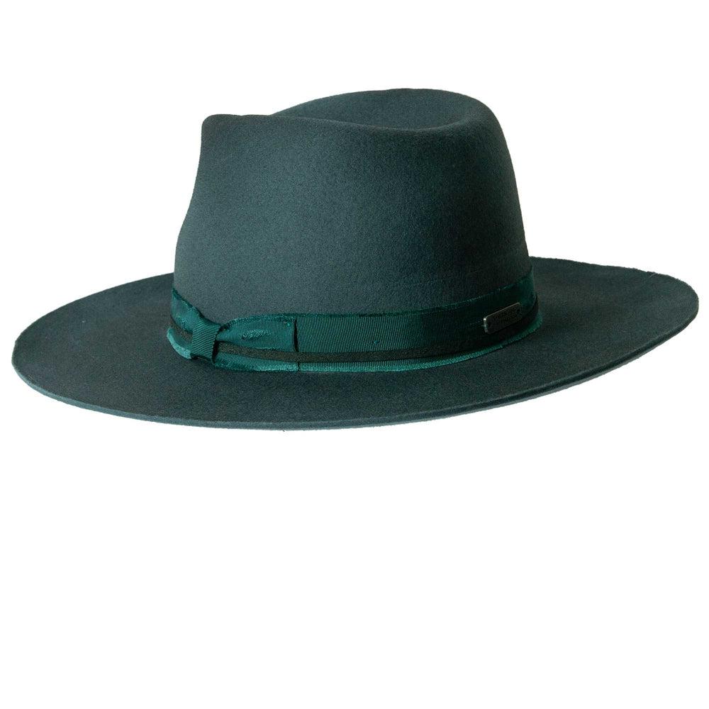 Greenwich Felt Fedora Hat by American Hat Makers side view
